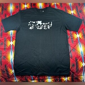 Vintage Sarumi Collection Music Legends Box Logo T-shirt Size 2XL Y2K Black